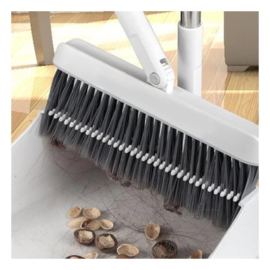 PACK2 KIT MAGICO CON RECOGEDOR PARA LIMPIEZA FUNCIONAL DE HOGAR BLANCO COMPACTO - 5