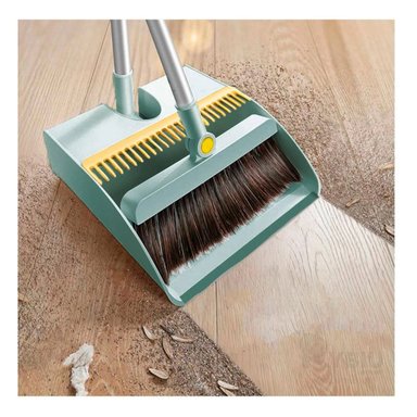 PACK4 INSTRUMENTO CON RECOGEDOR VERDE PARA LIMPIEZA DEL HOGAR EN CASA - 3