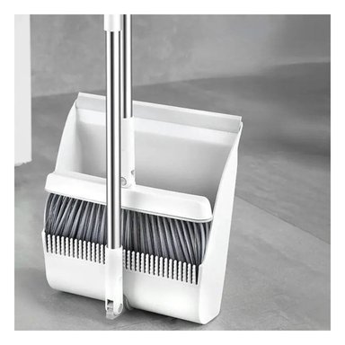 PACK4 UTIL MAGICO CON RECOGEDOR PARA LIMPIEZA DOMESTICA DE HOGAR BLANCO SEGURO Y+PAPEL REGALO - 5