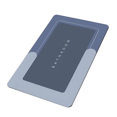 SUPERFICIE RECTANGULAR AZUL PARA USO DIARIO EN AMBIENTES DE BANO HOGAR Y+LIGAS REGALO - 3