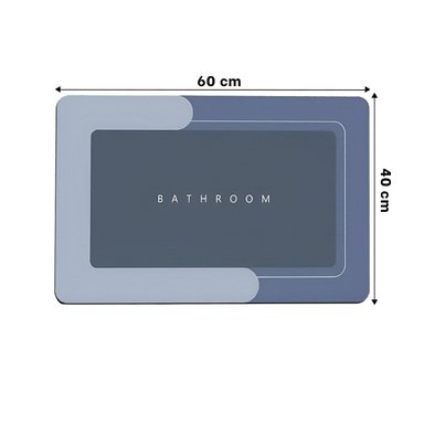 PACK12 PRESENTACION RECTANGULAR AZUL PARA BANO HOGAR CON IMAGEN SOBRIA Y+REGALO STICKER - 4