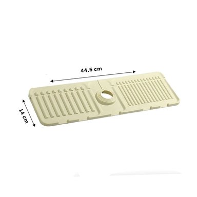PACK12 BASE FLEXIBLE DE DRENAJE DE SILICONA CON RAYAS BEIGE - 4