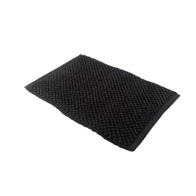 PACK6 CUBREPISO RECTANGULAR ABSORBENTE DE MICROFIBRA 40X60CM NEGRO Y+REGALO STICKER - 2