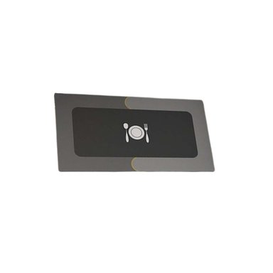 ALFOMBRA DE PISO CON SUPERFICIE ANTIDESLIZANTE PARA COCINA Y AMBIENTES DEL HOGAR CELESTE - 3