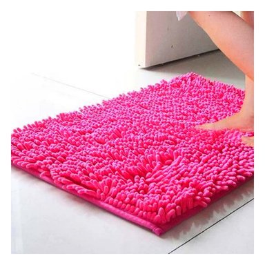 REVESTIMIENTO RECTANGULAR DE MICROFIBRA 40X60CM FUCSIA PARA AMBIENTES INTERIORES - 2