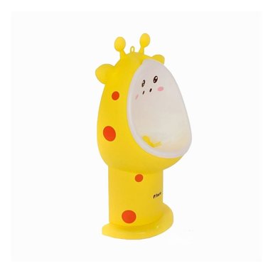 PACK4 INODORO DE FIRAJA PARA ENTRENAMIENTO CON DISEÑO MODERNO AMARILLO Y+PAPEL REGALO - 3