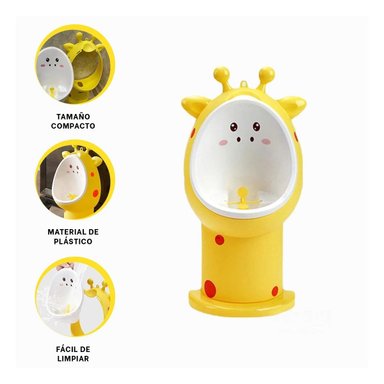 BACINICA INFANTIL DE FIRAJA CON MATERIAL RESISTENTE Y FACIL LIMPIEZA AMARILLO - 3