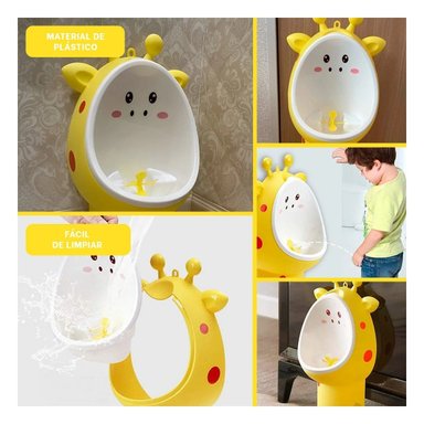BACINICA INFANTIL DE FIRAJA CON MATERIAL RESISTENTE Y FACIL LIMPIEZA AMARILLO - 5