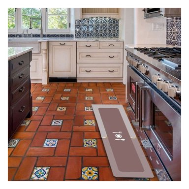 MAT DE PISO ANTIDESLIZANTE PARA COCINA Y ZONAS DEL HOGAR Y+REGALO STICKER - 5