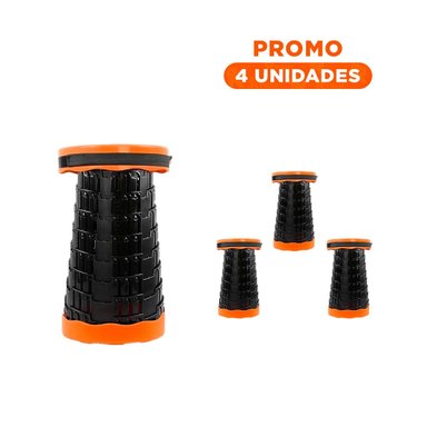 PACK4 SILLON PLEGABLE CON TRES SEGUROS PARA ESPACIOS DEL HOGAR Y+REGALO STICKER - 1