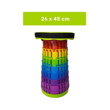 BUTACA PORTATIL CON TRES SEGUROS PLEGABLE PARA REUNIONES SOCIALES Y+POST IT - 2