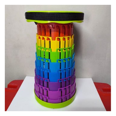 BUTACA PORTATIL CON TRES SEGUROS PLEGABLE PARA REUNIONES SOCIALES Y+POST IT - 3