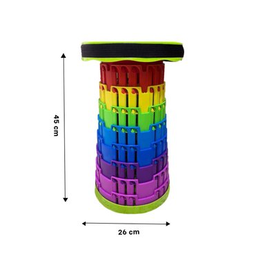 BUTACA PORTATIL CON TRES SEGUROS PLEGABLE PARA REUNIONES SOCIALES Y+POST IT - 4