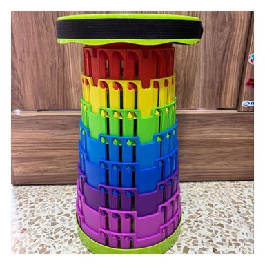 PACK4 ASIENTO VERSATIL CON TRES SEGUROS PLEGABLE PARA CASA Y+PAPEL REGALO - 2