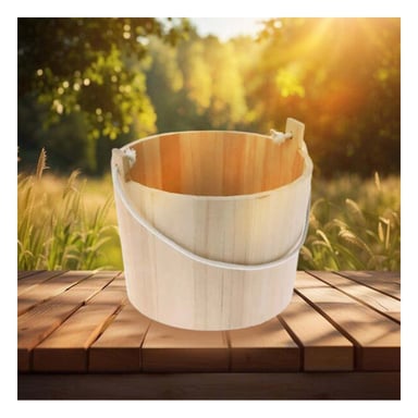 CANASTA DECORATIVA DE MADERA CON AGARRADERA DE CUERDA PARA USO DIARIO EN CASA Y+PAPEL REGALO - 5