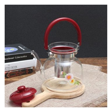 PACK6 ENVASE ELEGANTE CON TAPA 1400ML GUINDA Y+REGALO STICKER - 5