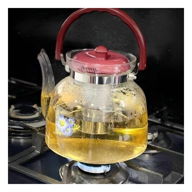 PACK4 RECIPIENTE 850ML DE VIDRIO TRANSPARENTE CON TAPA GUINDA EN USO CONTINUO Y+REGALO STICKER - 3