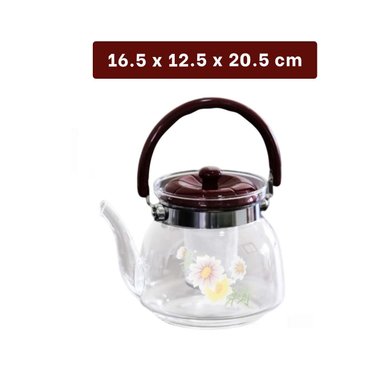 PACK4 RECIPIENTE 850ML DE VIDRIO TRANSPARENTE CON TAPA GUINDA EN USO CONTINUO Y+REGALO STICKER - 4