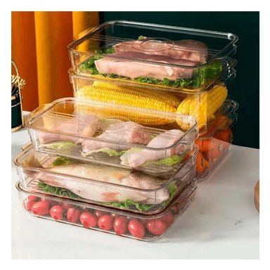 PACK6 TABLERO ACRILICO CON TAPA RECTA Y DESAGUE PARA COCINA 30X20X15CM - 3