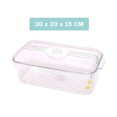 PACK6 TABLERO ACRILICO CON TAPA RECTA Y DESAGUE PARA COCINA 30X20X15CM - 4
