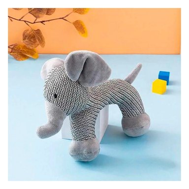 PACK4 EDICION ELEFANTE CON SONIDO DULCE EN COLOR PLOMO PARA HOGAR Y+REGALO STICKER - 5