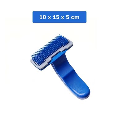 PACK12 SET PEQUENO AZUL PARA MASCOTAS CON SISTEMA AUTOLIMPIANTE PLASTICO Y+REGALO STICKER - 4