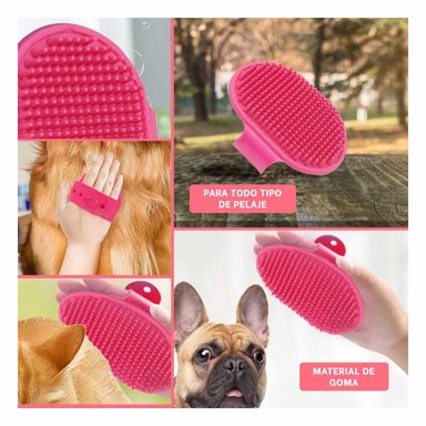 PACK2 TENEDOR DE PELO REDONDO ROSADO PARA MASAJE DEL CUERO CABELLUDO Y+PAPEL REGALO - 3