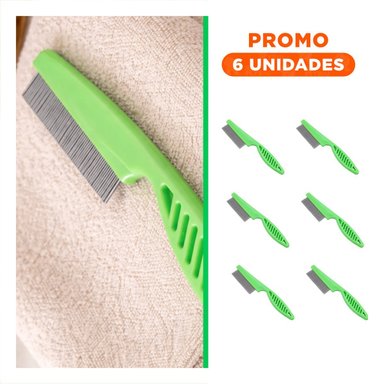 PACK6 ELIMINADOR ANTIPULGAS PARA MASCOTAS VERDE SEGURO Y EFICAZ - 1