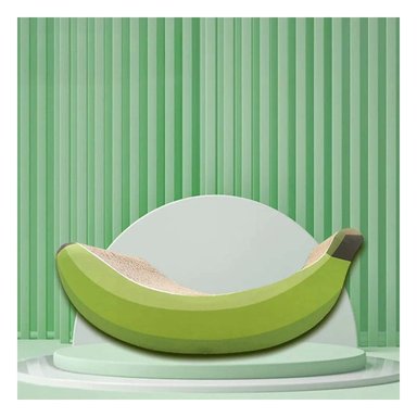 PACK4 MODELO COMPACTO PLATANO EN COLOR MARRON CON BASE DE CARTON REFORZADO Y+REGALO STICKER - 5