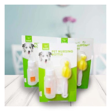 BOTELLA MEDIDORA PARA MASCOTAS 120ML TRANSPARENTE RESISTENTE Y+PAPEL REGALO - 5