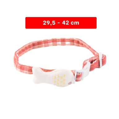 PACK12 GARGANTILLA RESISTENTE MODELO PEZ ROJO PARA MASCOTA - 4