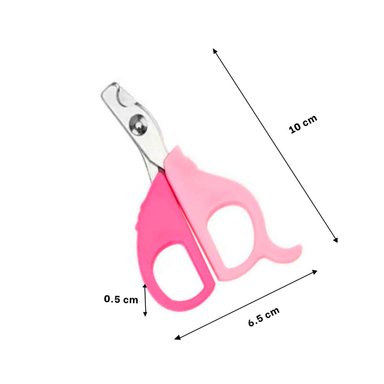 CORTAUÑAS COMPACTO PARA GATOS Y CACHORROS ROSADO Y+POST IT - 4