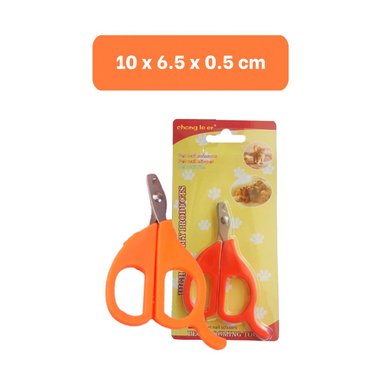 PACK4 CORTA UÑA PRACTICO PARA GATOS Y CACHORROS NARANJA - 4