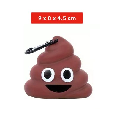 PACK6 SOPORTE LIGERO DE BOLSAS EN FORMA DE POPO MARRON Y+PAPEL REGALO - 4