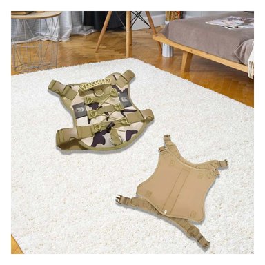 PECHERA RESISTENTE PARA PERRO VERDE CLARO TALLA S TACTICO Y+PAPEL REGALO - 5