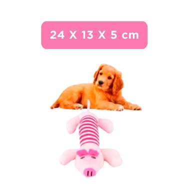 PACK6 COLEGA CHANCHO CON TELA SUAVE Y SEGURA ROSADO Y FUCSIA Y+PAPEL REGALO - 4