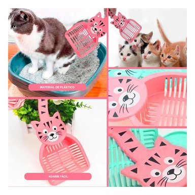 HERRAMIENTA CARA DE GATO ROSADO PARA CASA Y JARDIN DECORACION FESTIVA Y+POST IT - 1