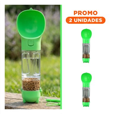 PACK2 OPCION 4 EN 1 DISPENSADOR CON BOLSITA VERDE MEDIANO MODERNO - 1