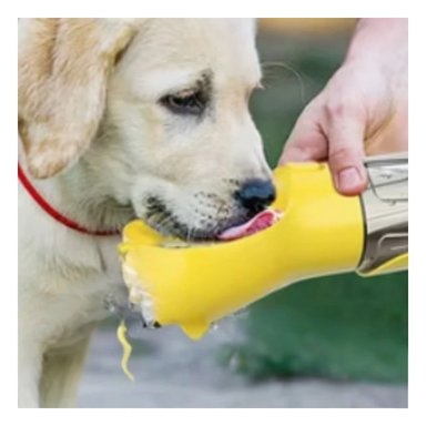 PACK2 CONTENEDOR PORTATIL 4 EN 1 DISPENSADOR CON BOLSITA AMARILLO MEDIANO - 5