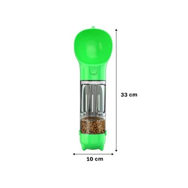 PACK4 COMPLEMENTO 4 EN 1 DISPENSADOR CON BOLSITA VERDE MEDIANO PRACTICO Y+REGALO STICKER - 4