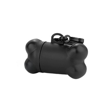 PACK4 ACCESORIO FUNCIONAL NEGRO CON BOLSA DE DESECHO Y PROTECTOR TIPO HUESO Y+PAPEL REGALO - 3