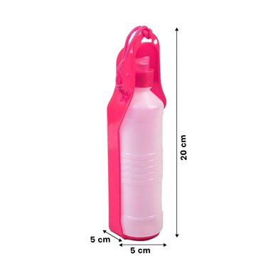 PACK6 KIT COMPACTO ROSADO PARA MASCOTA CON DISPENSADOR INTEGRADO SEGURO Y+REGALO STICKER - 4