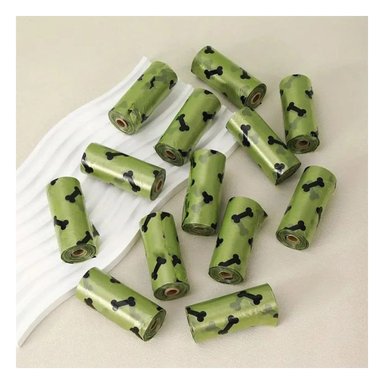 PACK2 PORTA BOLSA VERDE BIODEGRADABLE PARA PASEO DIARIO - 5