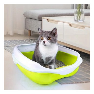 PACK6 ESPACIO VERDE PARA GATO CON LADOS MEDIOS ALTOS MAS PALA CERNIDORA Y+REGALO STICKER - 3