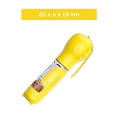 PACK6 EQUIPO PORTATIL 4 EN 1 DISPENSADOR CON BOLSITA AMARILLO MEDIANO Y+REGALO STICKER - 4
