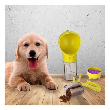 PACK6 EQUIPO PORTATIL 4 EN 1 DISPENSADOR CON BOLSITA AMARILLO MEDIANO Y+REGALO STICKER - 5