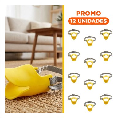 PACK12 EQUIPO TIPO PATO TALLA STANDAR AMARILLO SEGURO Y LIGERO Y+REGALO STICKER - 1