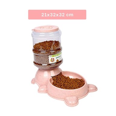 PACK2 FUENTE DOBLE CON BIDON ROSADO, COMODA Y RESISTENTE Y+REGALO STICKER - 4