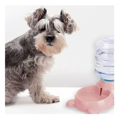 PACK2 FUENTE DOBLE CON BIDON ROSADO, COMODA Y RESISTENTE Y+REGALO STICKER - 5