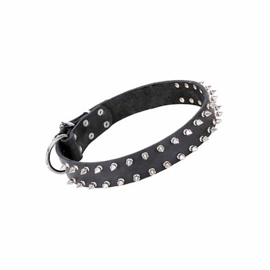 PACK2 COLLARIN NEGRO AJUSTABLE CON PUAS TALLA XL COMODO Y ELEGANTE EN HOGAR Y+REGALO STICKER - 2